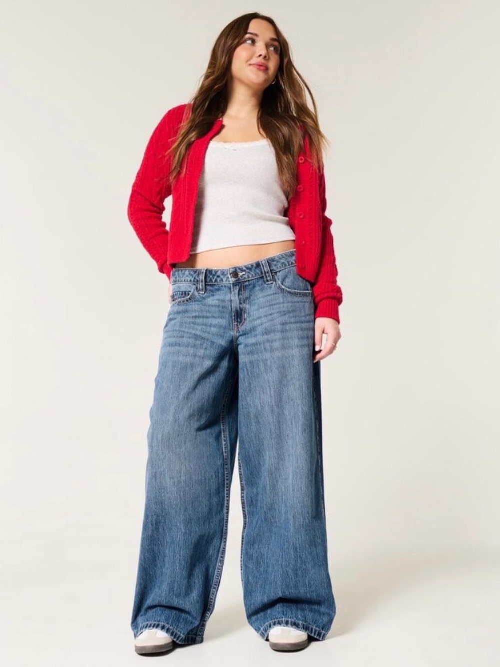 Hollister Women’s Low Rise Baggy Jeans